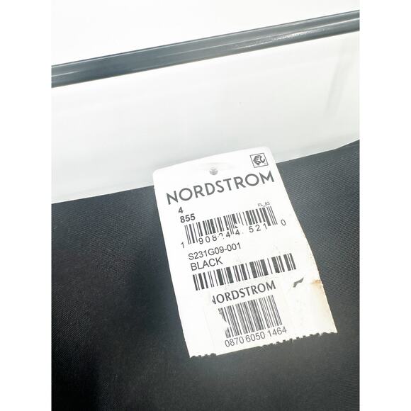 Sachin & Babi Keira Black Strapless Faux Pearl Bow Evening Gown Size 4 NWT - Picture 8 of 8